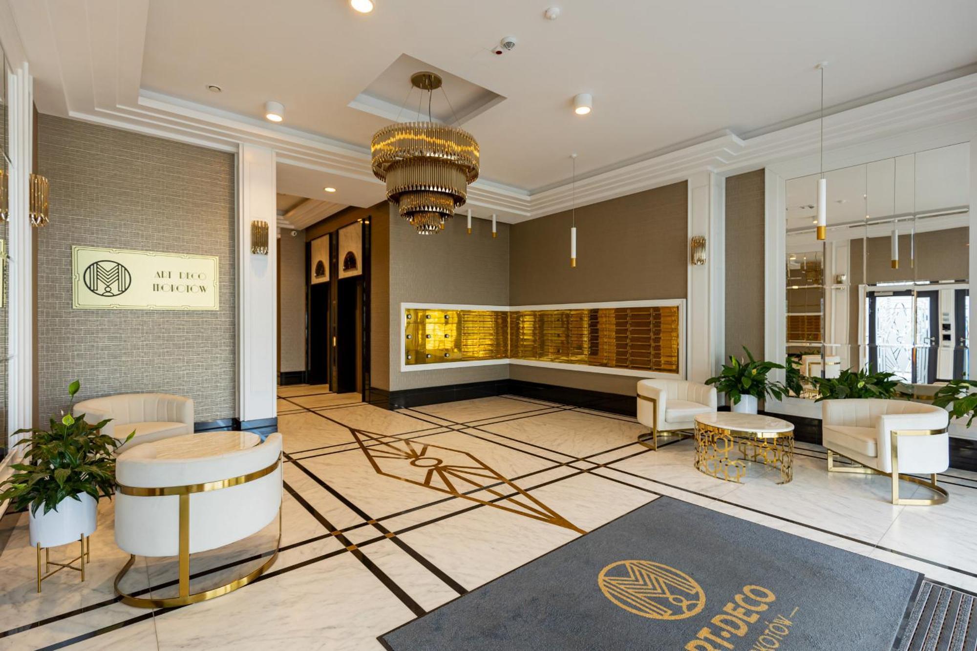 Art Deco Apartment Mokotow With Parking & Gym By Renters Prestige Warszawa Eksteriør bilde