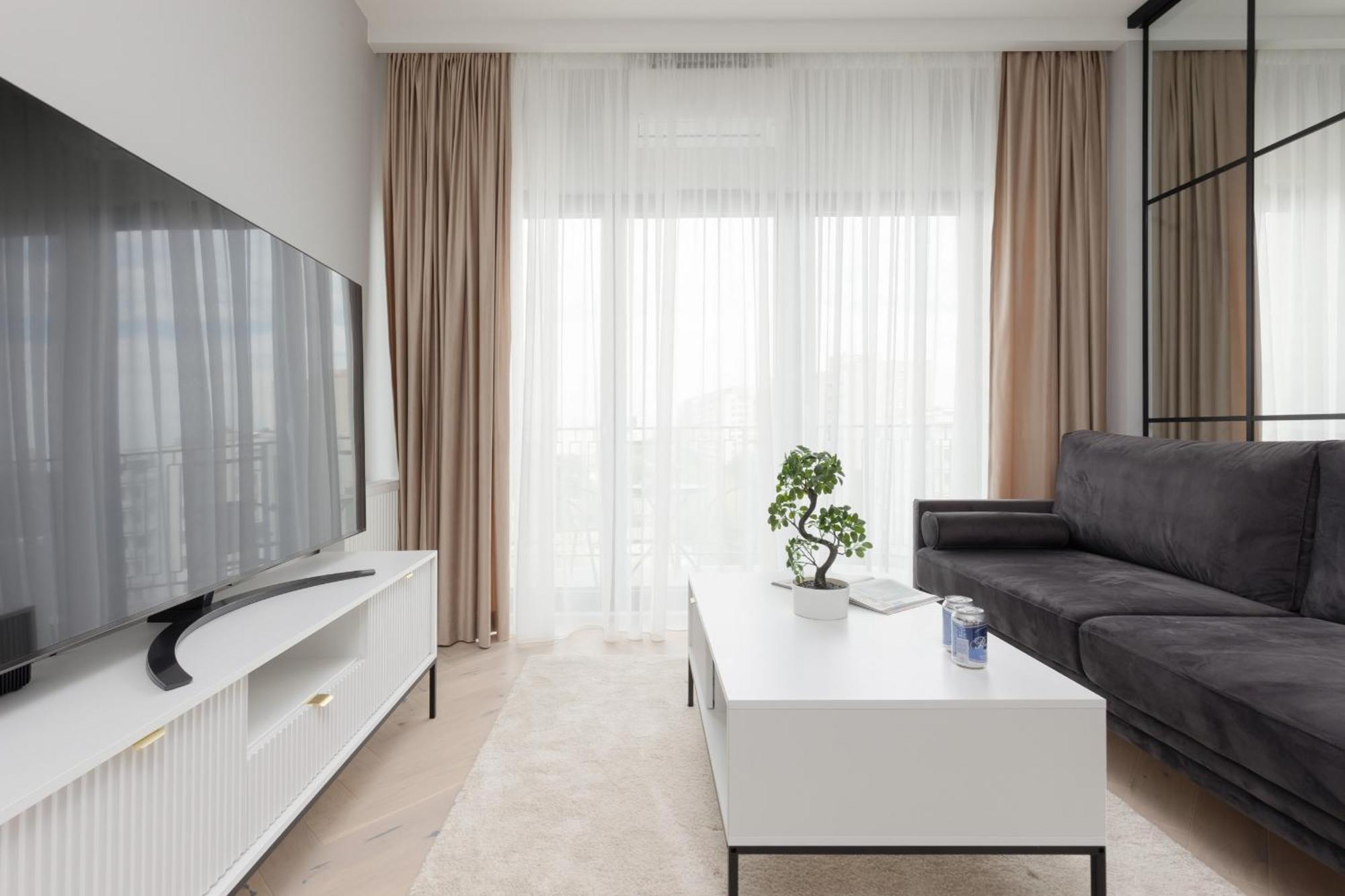 Art Deco Apartment Mokotow With Parking & Gym By Renters Prestige Warszawa Eksteriør bilde
